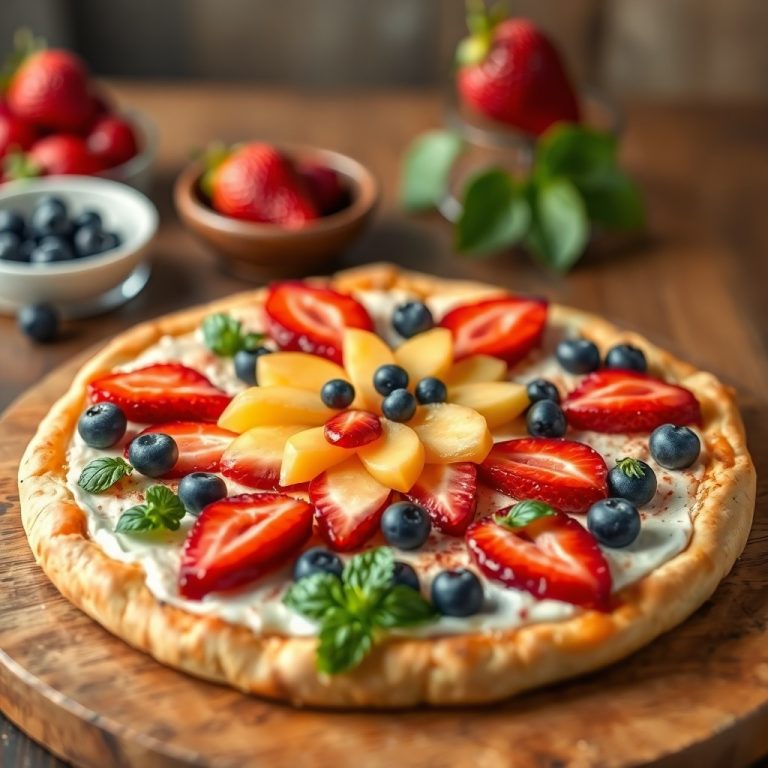 Delicious 4th of July Fruit Pizza Recipe for the Whole Family