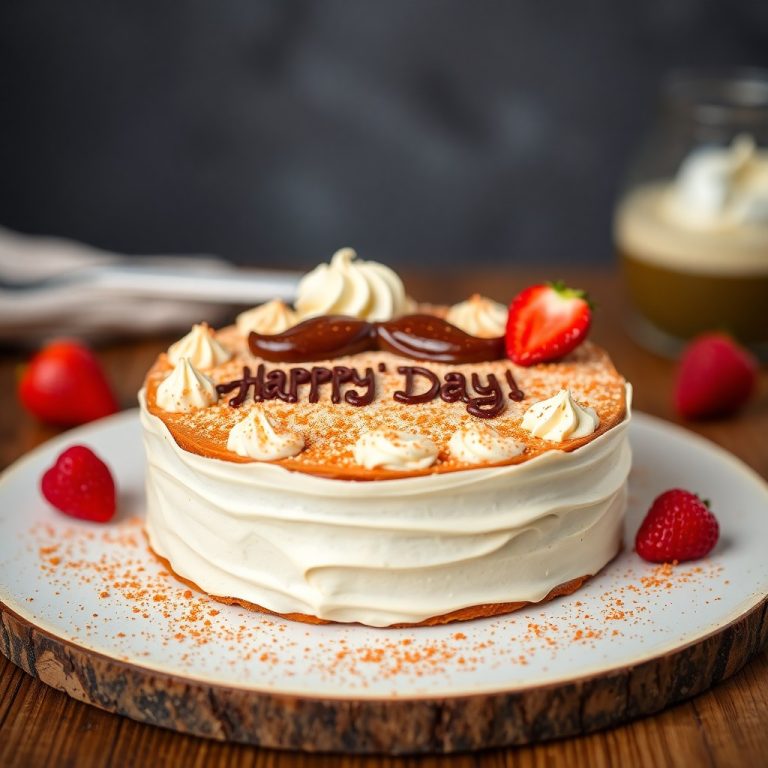 Delicious Father’s Day Cake Recipe: A Perfect Celebration Dessert