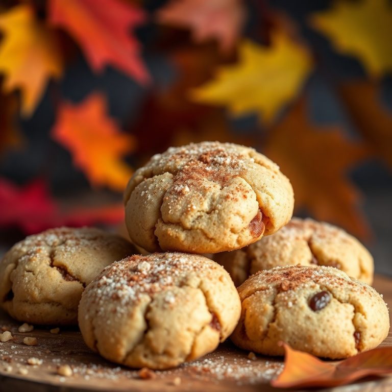 Easy Fall Cookies Recipe with Cinnamon and Pumpkin Spice