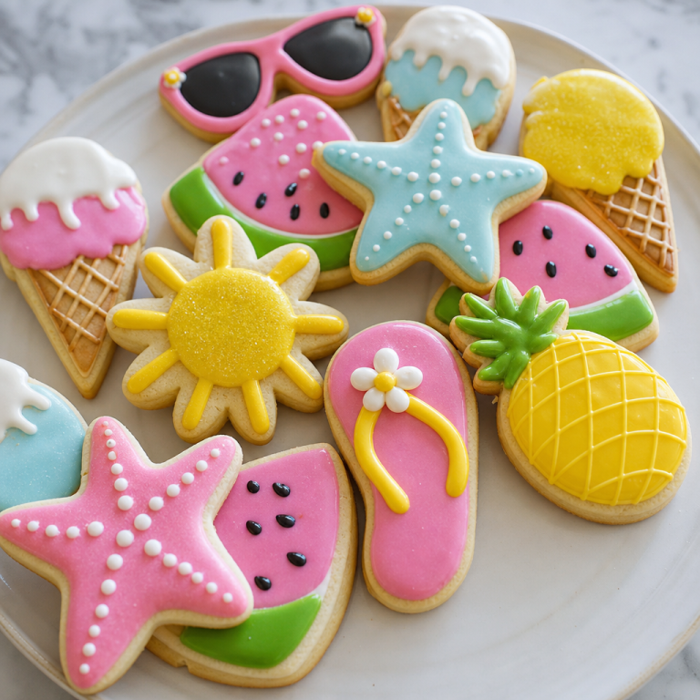Summer Sugar Cookies Decorated: Easy & Festive Recipe